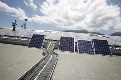 Panneaux solaires photovoltaique 